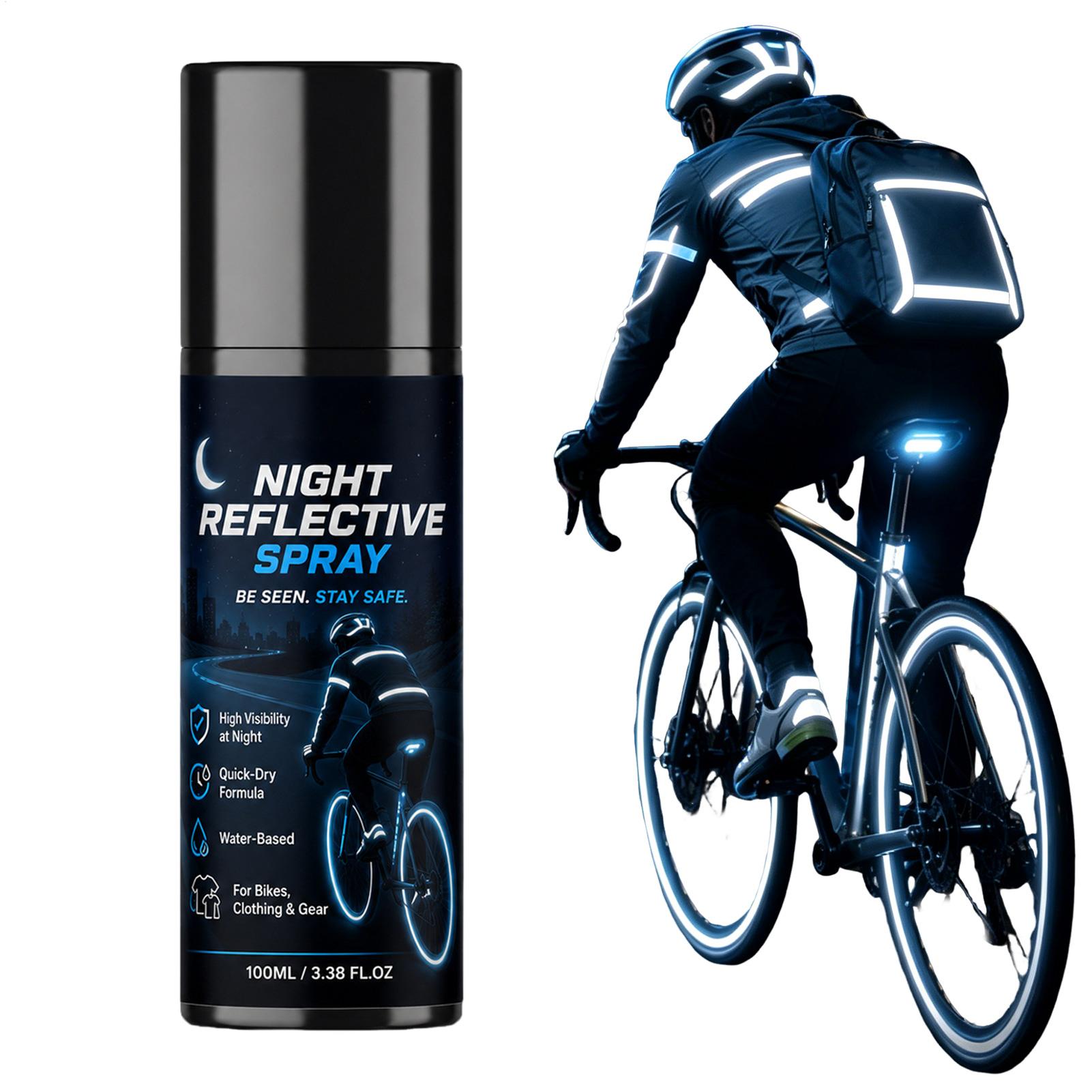 Running Visibility Gear - Spray riflettente da 100 ml, vernice