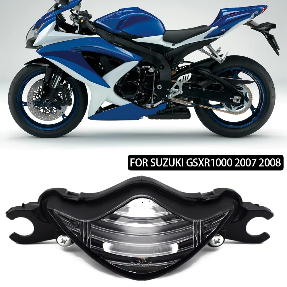 Running Headlamp - Faro anteriore per moto trasparente faro