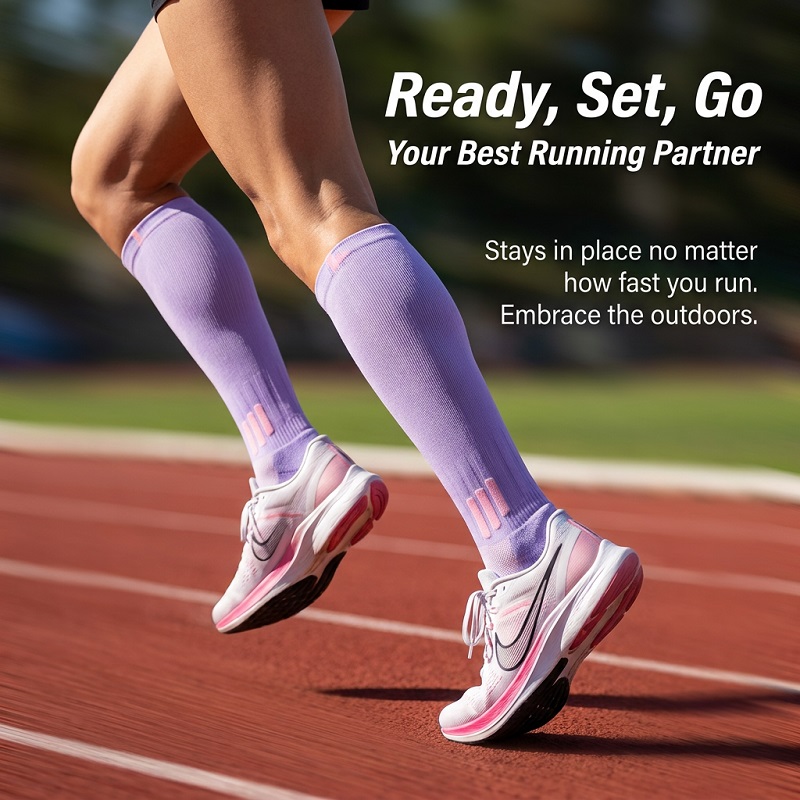 Sports Socks - 1/6 Paia di Calze Lunghe da