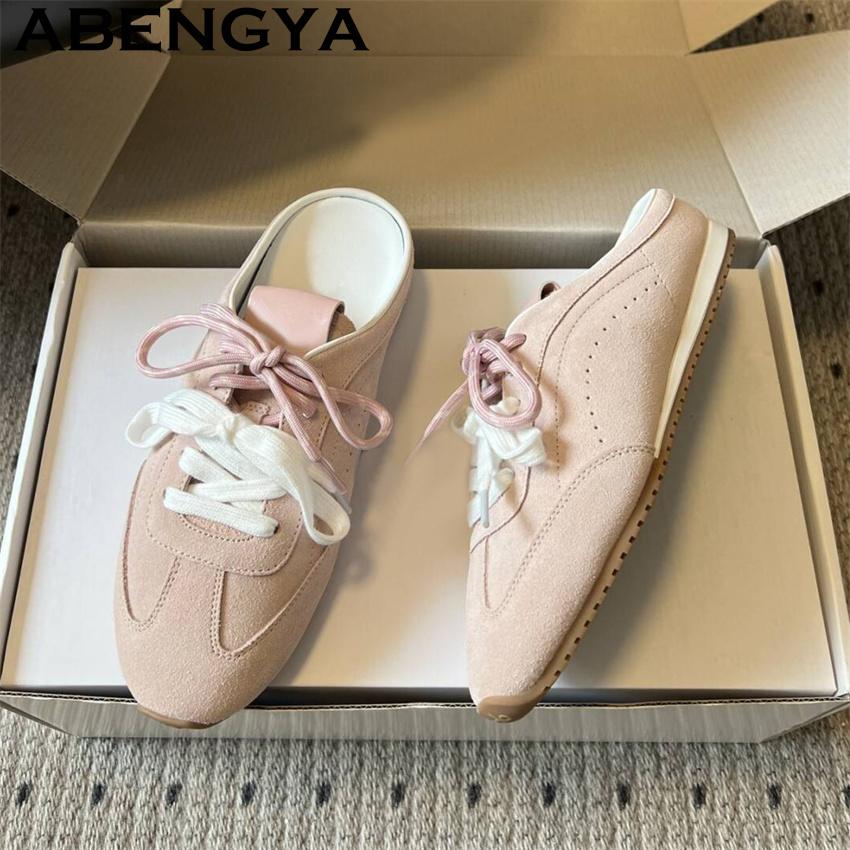 Running Shoes Women - Ciabatte basse casual da donna con