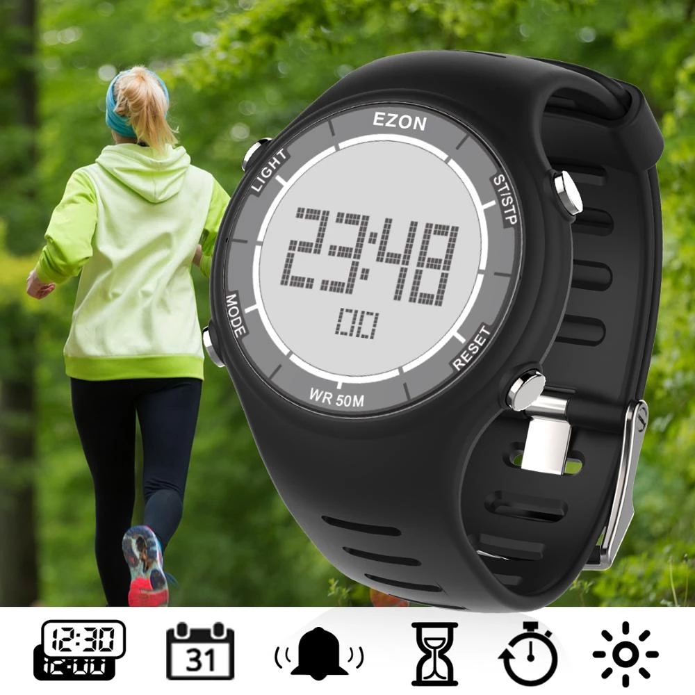 Running Watch - EZON Orologio sportivo digitale da donna