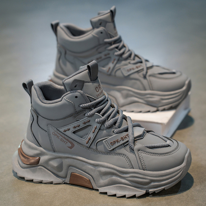 Running Shoes Men - Calzature da uomo antiscivolo traspiranti alte