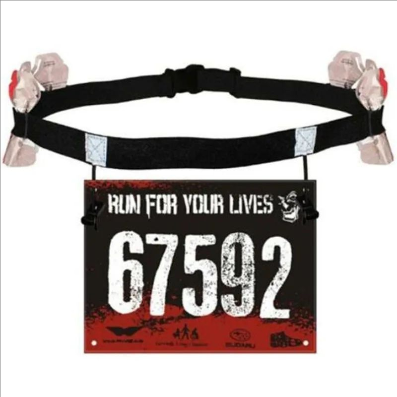 Race Bib - Cintura Porta Numero da Corsa con