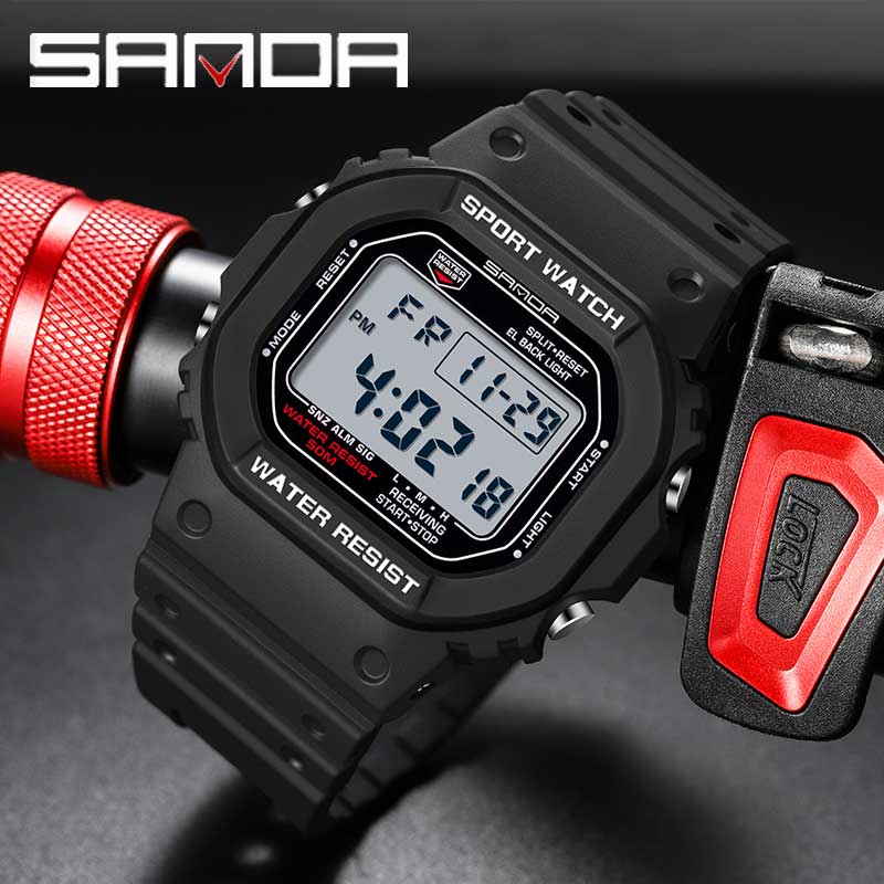 Running Watch - SANDA G Style Orologio digitale da