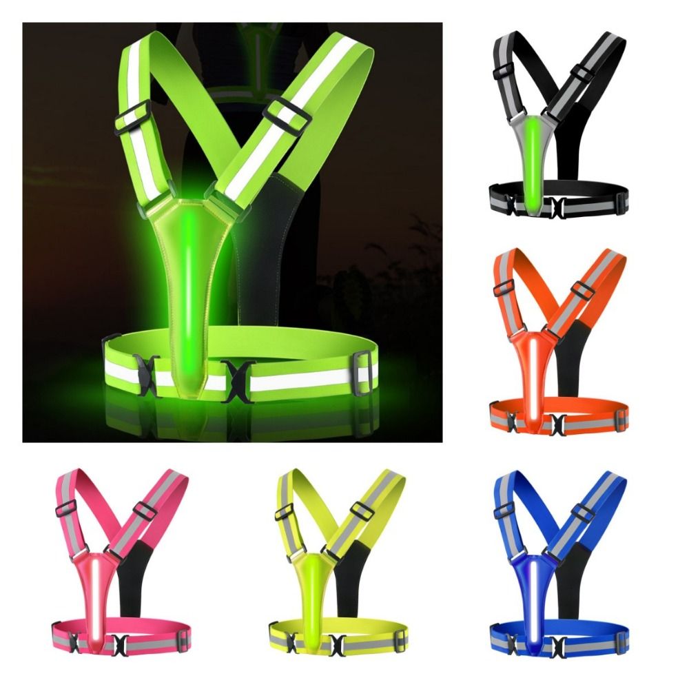 Gilet riflettente a LED ricari - Running Visibility Gear recensione e prezzo