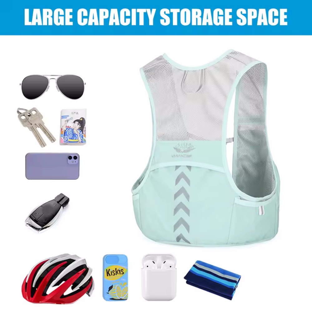 Gilet da corsa riflettente Bor - Hydration Vest recensione e prezzo