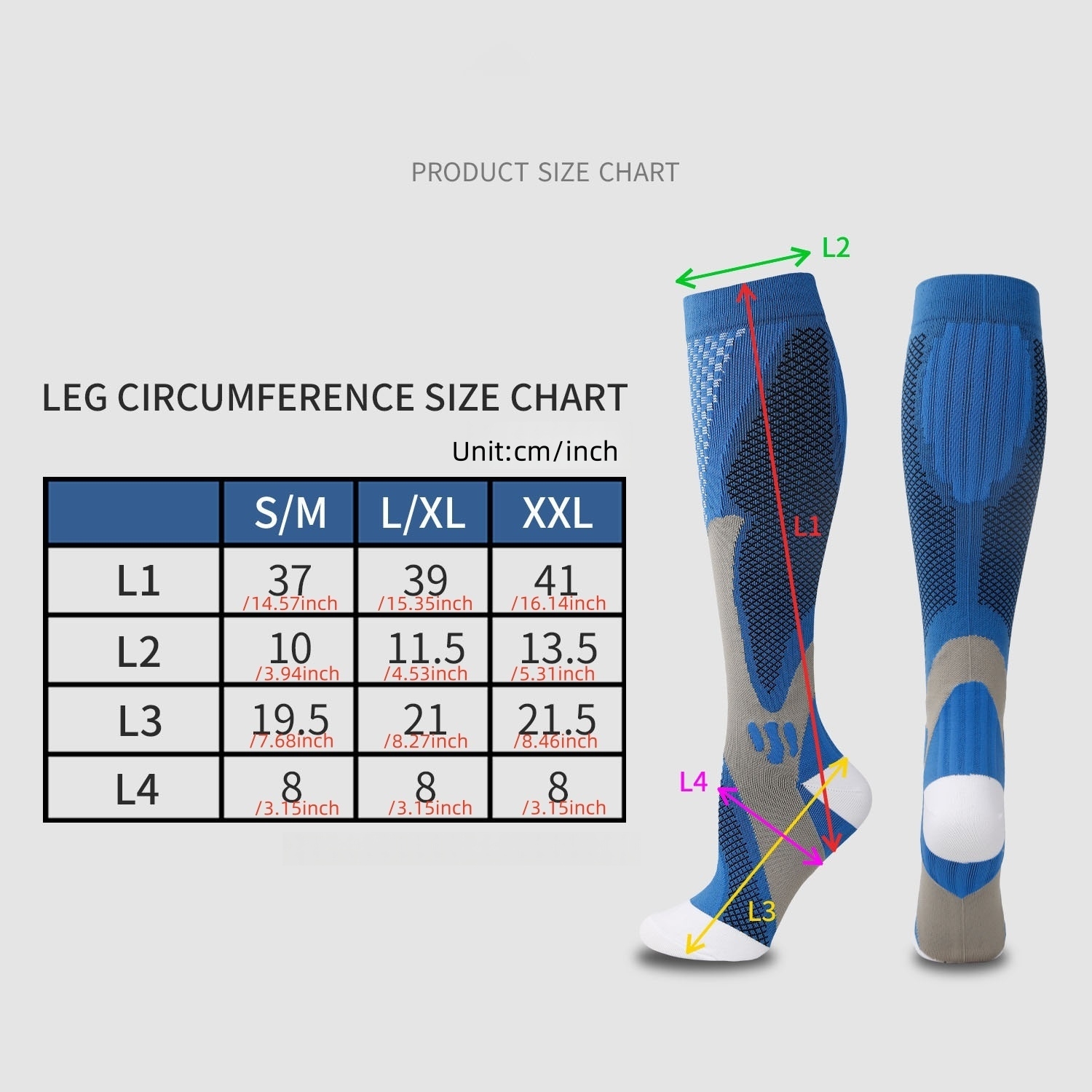 Calze a compressione in nylon  - Sports Socks recensione e prezzo
