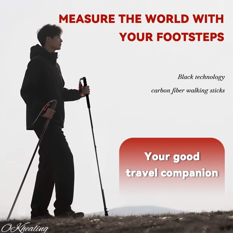 OKHEALING Bastoni da Trekking  - Trekking Pole Carbon recensione e prezzo