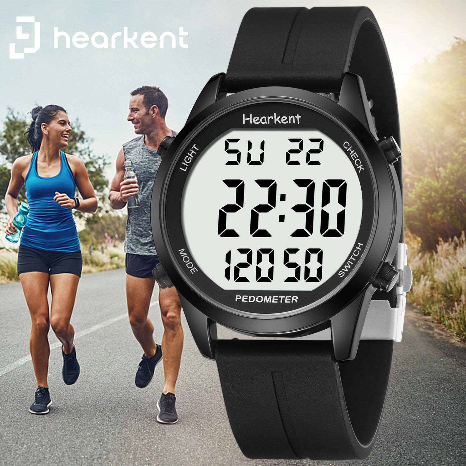 Hearkent Pedometro Orologio da - Running Watch recensione e prezzo