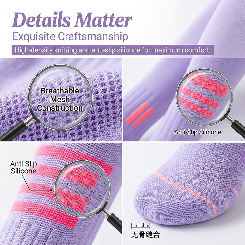 1/6 Paia di Calze Lunghe da Do - Sports Socks recensione e prezzo