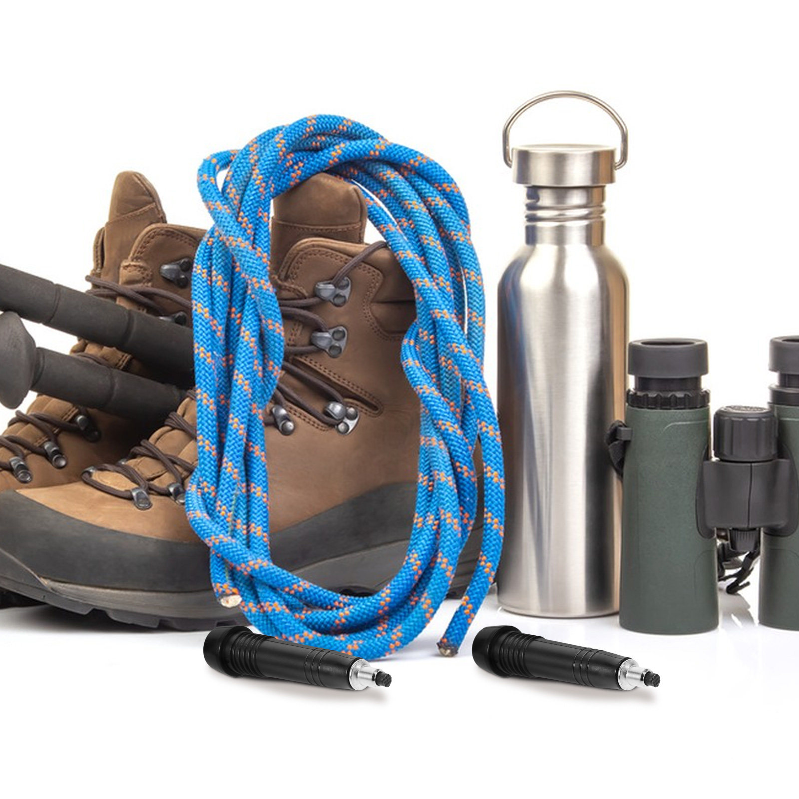 2 pezzi di puntali in acciaio  - Trekking Pole Carbon recensione e prezzo