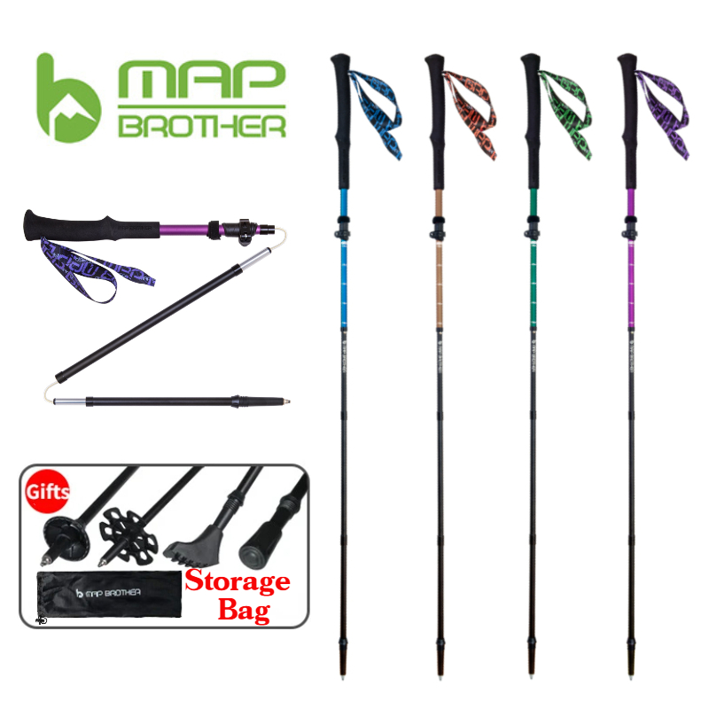MAP BROTHER M3030 Bastone da t - Trekking Pole Carbon recensione e prezzo