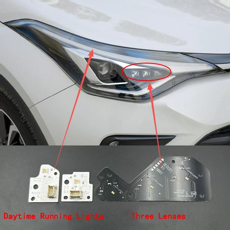 Per Toyota CHR 2021–2023 Luci  - Running Headlamp recensione e prezzo